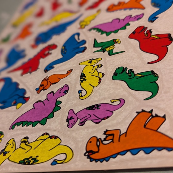Dinosaur Sticker Set - Multicolor - Picture 4 of 5